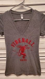 Fireball Whiskey Ladies Tshirt